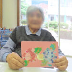 デイサービス 物づくりレク 「あじさいの花」☔