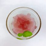 手作りおやつ紫陽花ゼリー