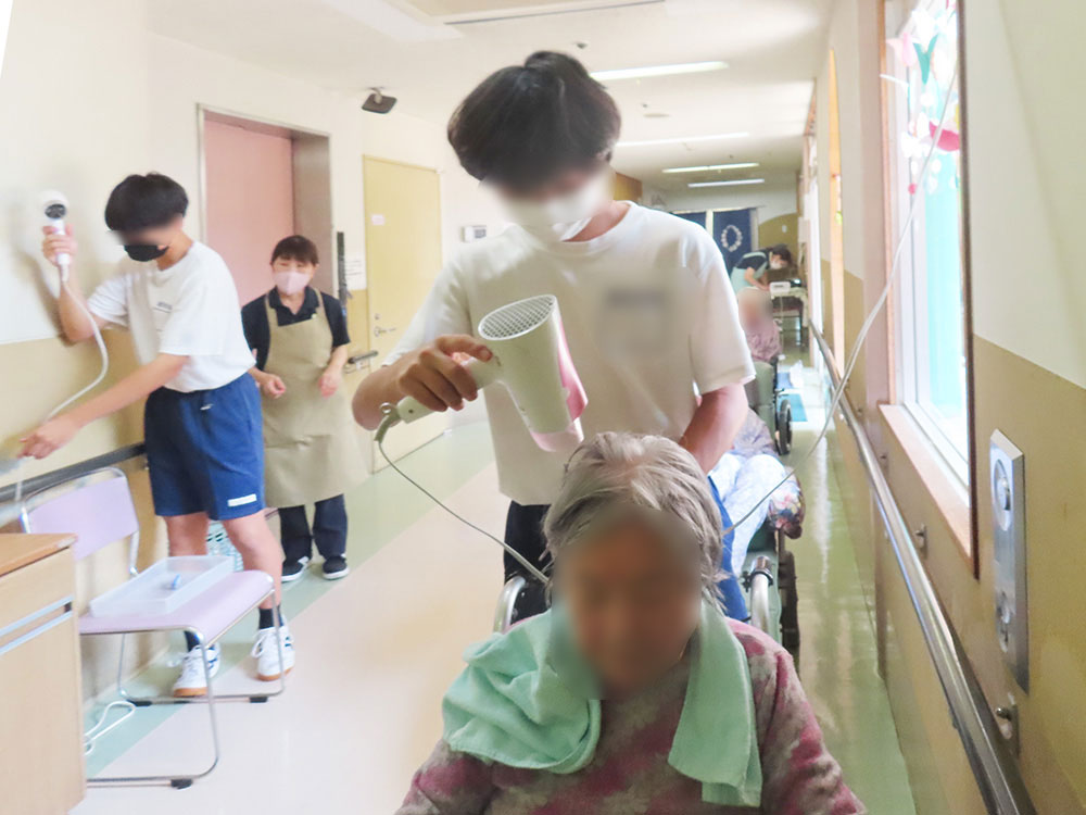 中学生 福祉体験学習