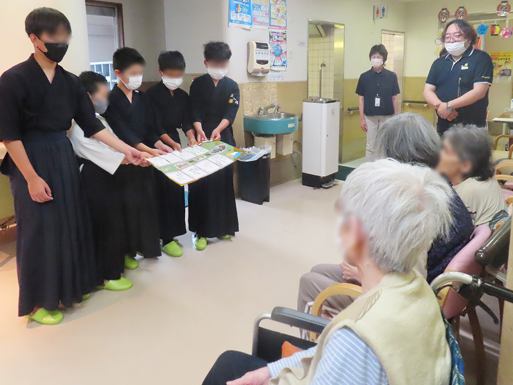 東入間警察剣道教室との交流