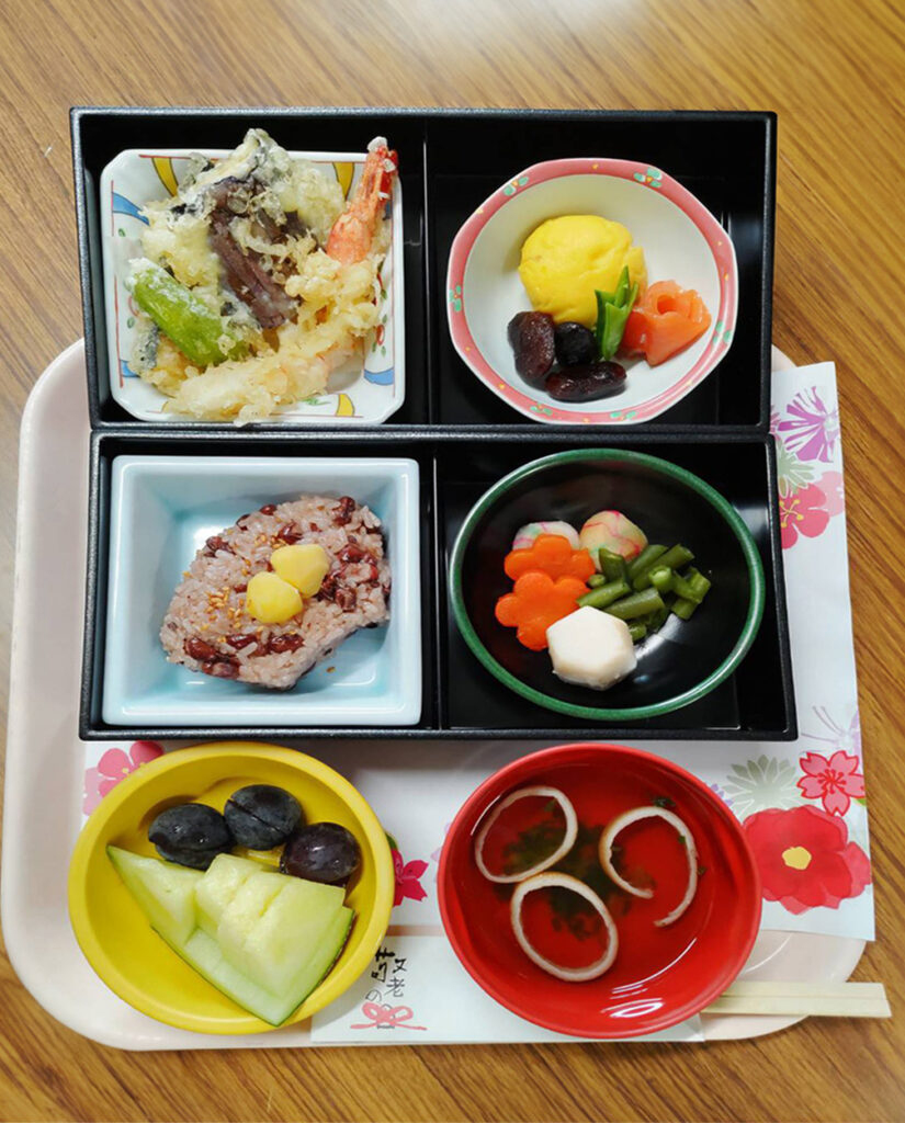マザーアース栄養課 敬老会 祝膳