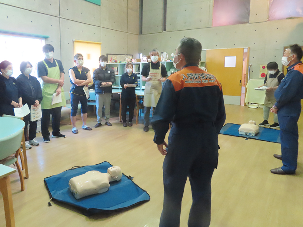 応急手当講習AED、心肺蘇生 マザーアース サテライト