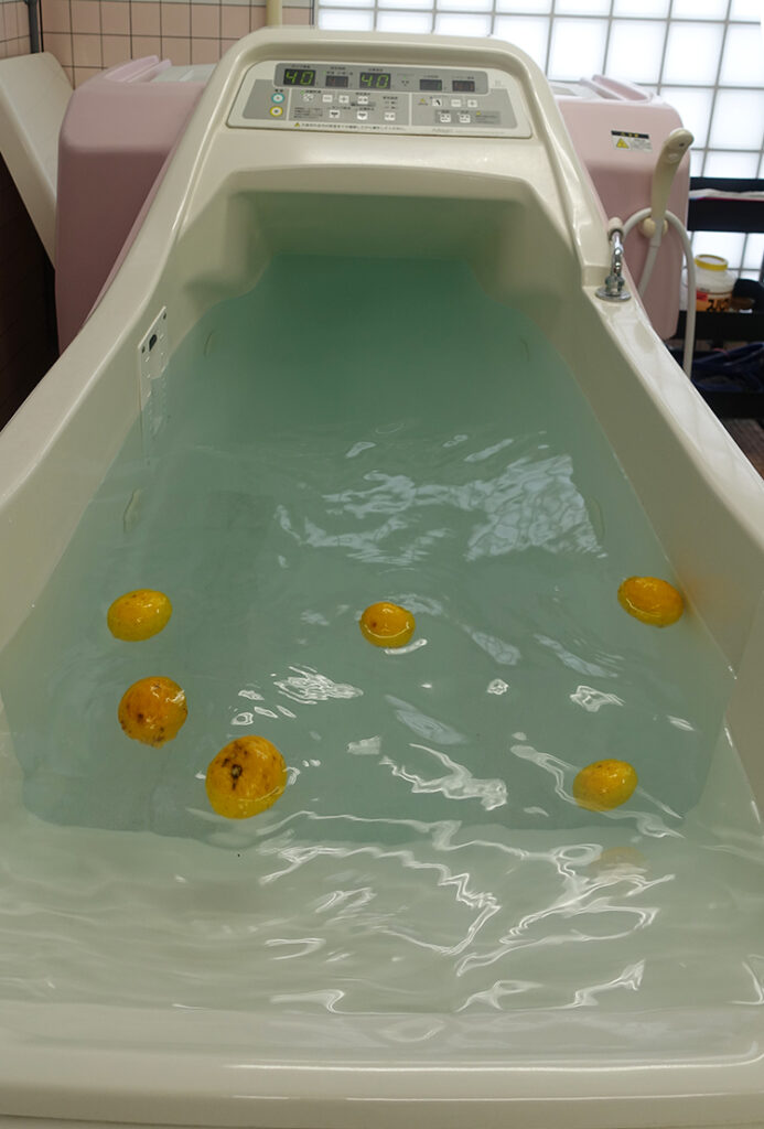 マザーアース　冬至　ゆず湯♨️