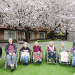 1F特養・ショートステイ 南庭 花見