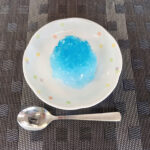 栄養課 行事食 夏至 あじさい和菓子☂️