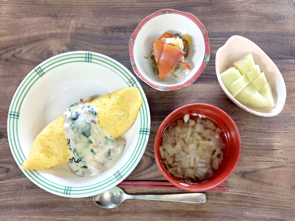 マザーアース設立記念 オムライス