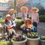 いやしの介護　寄せ植え